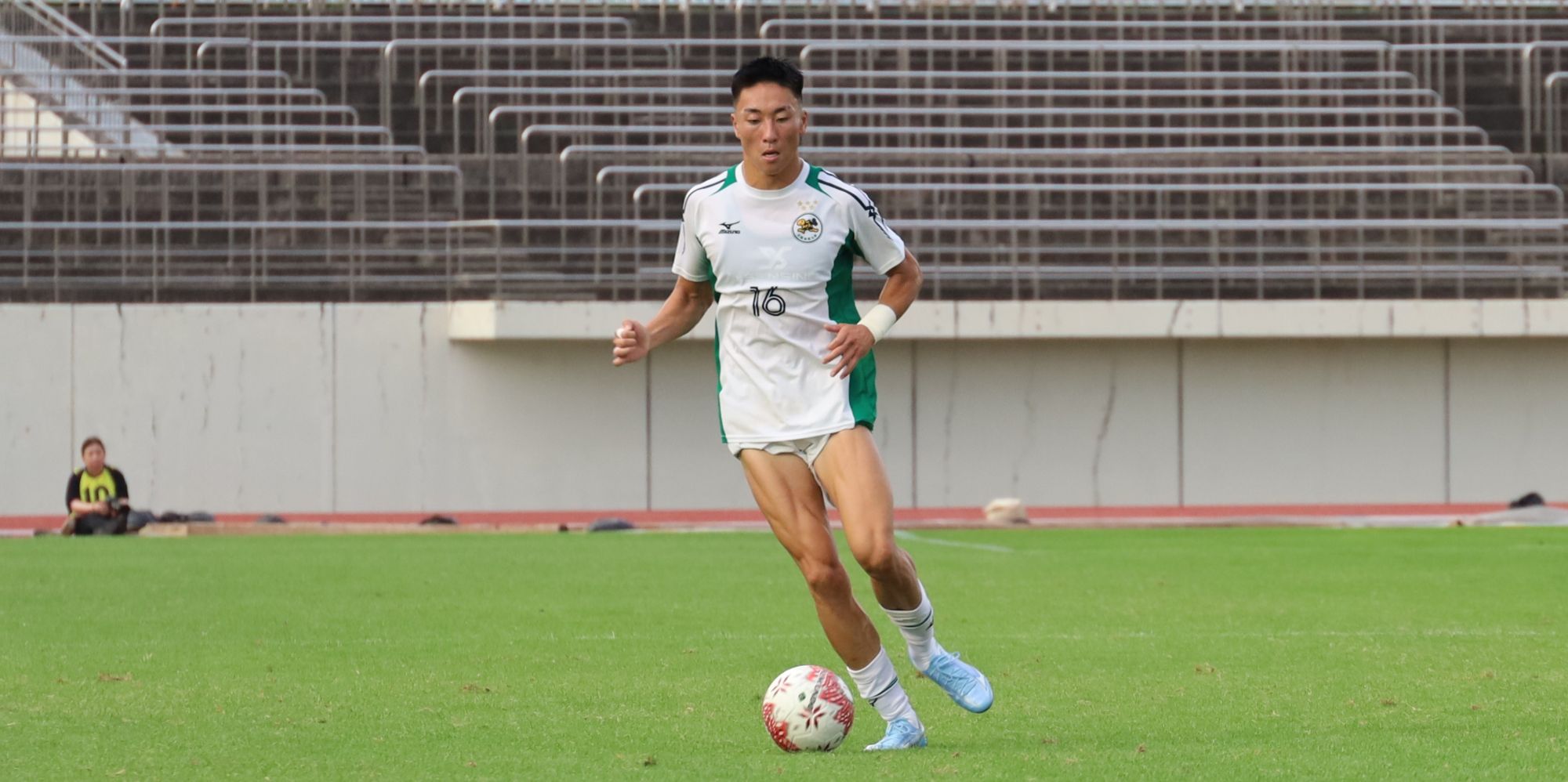 DF三原拓也(スポーツ科学部3年、徳島ヴォルティスユース)
【大阪体育大学】