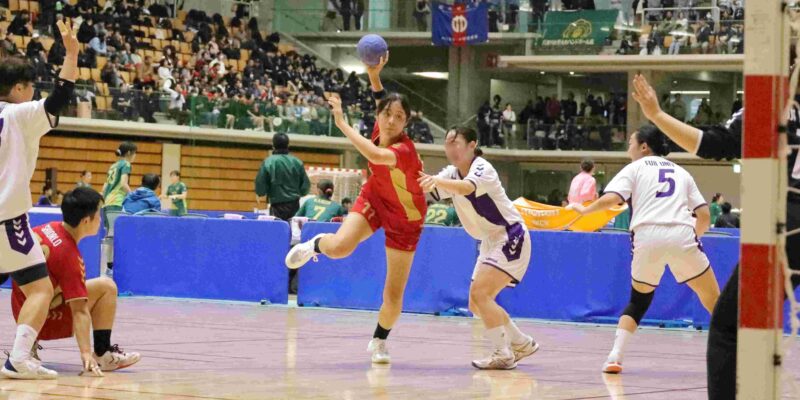 中尾藍(スポーツ科学部3年、京都・洛北高校) 【大阪体育大学】