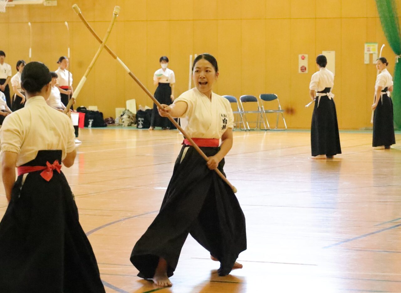 白井麻唯(スポーツ科学部2年、愛媛・今治東高校)
【大阪体育大学】