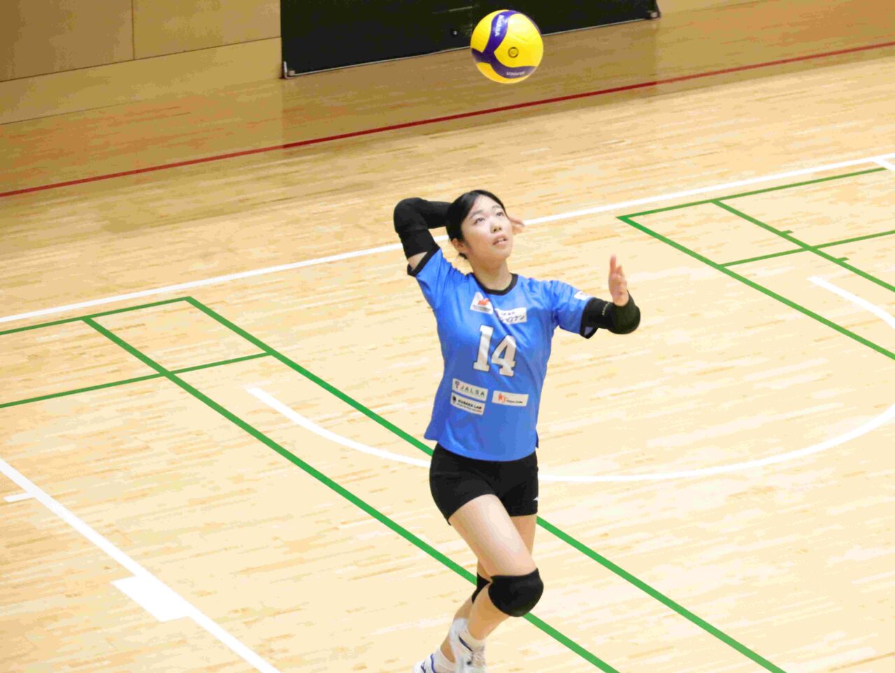 太田花菜(スポーツ科学部１年、岡山・山陽学園高校）
【大阪体育大学】

