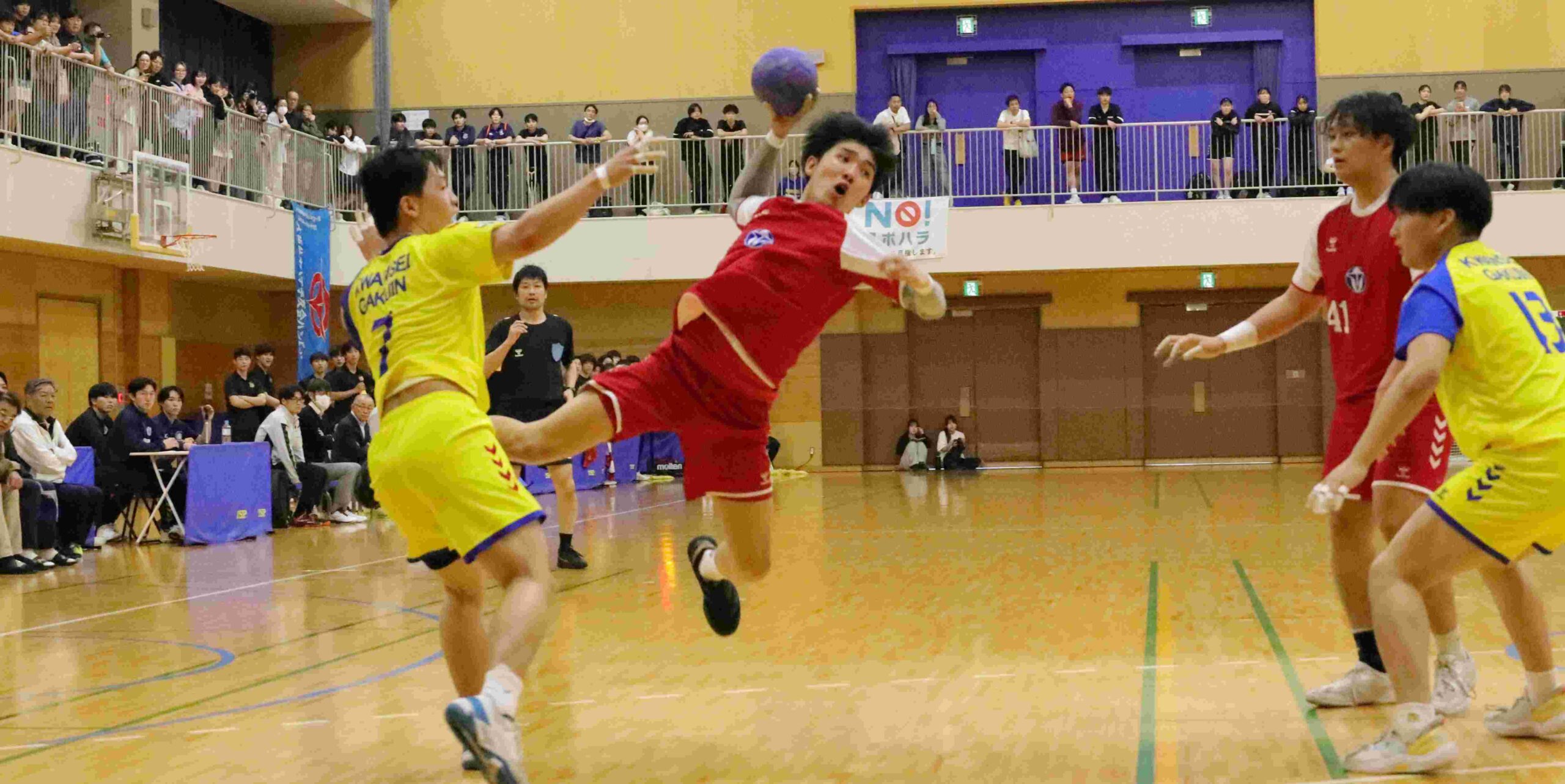 関西学生リーグV85 ハンドボール部男子プレーバック 今季テーマは