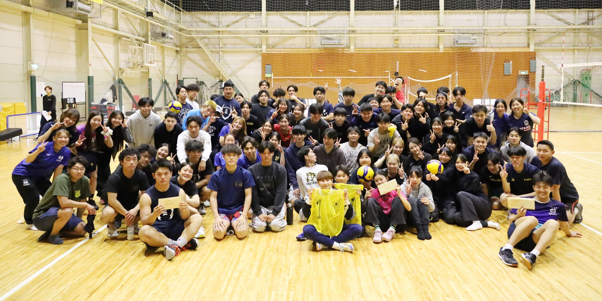 クラブやゼミなどから計13チームが出場・大阪体育大学学園祭