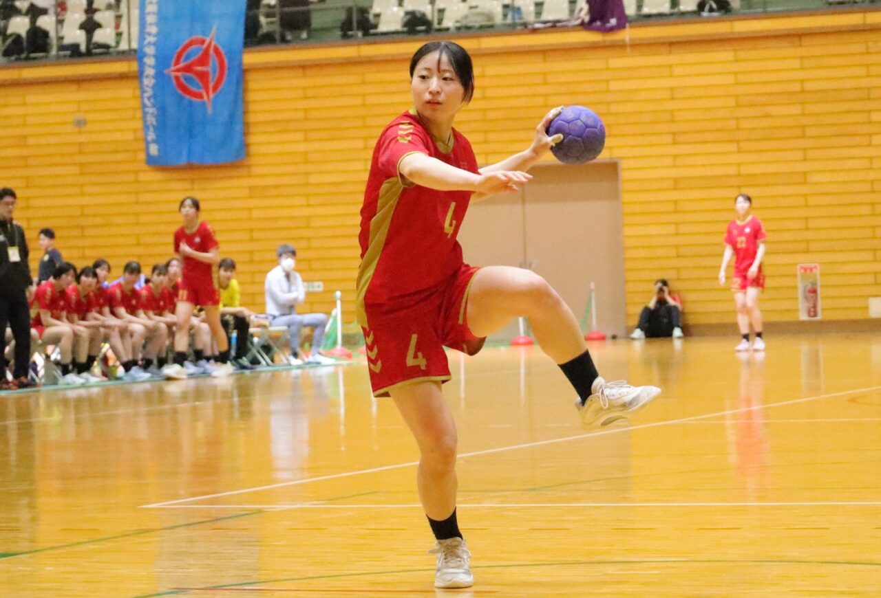 女子最優秀選手　東瑚華（体育学部４年、千葉・昭和学院高校）
【大阪体育大学】