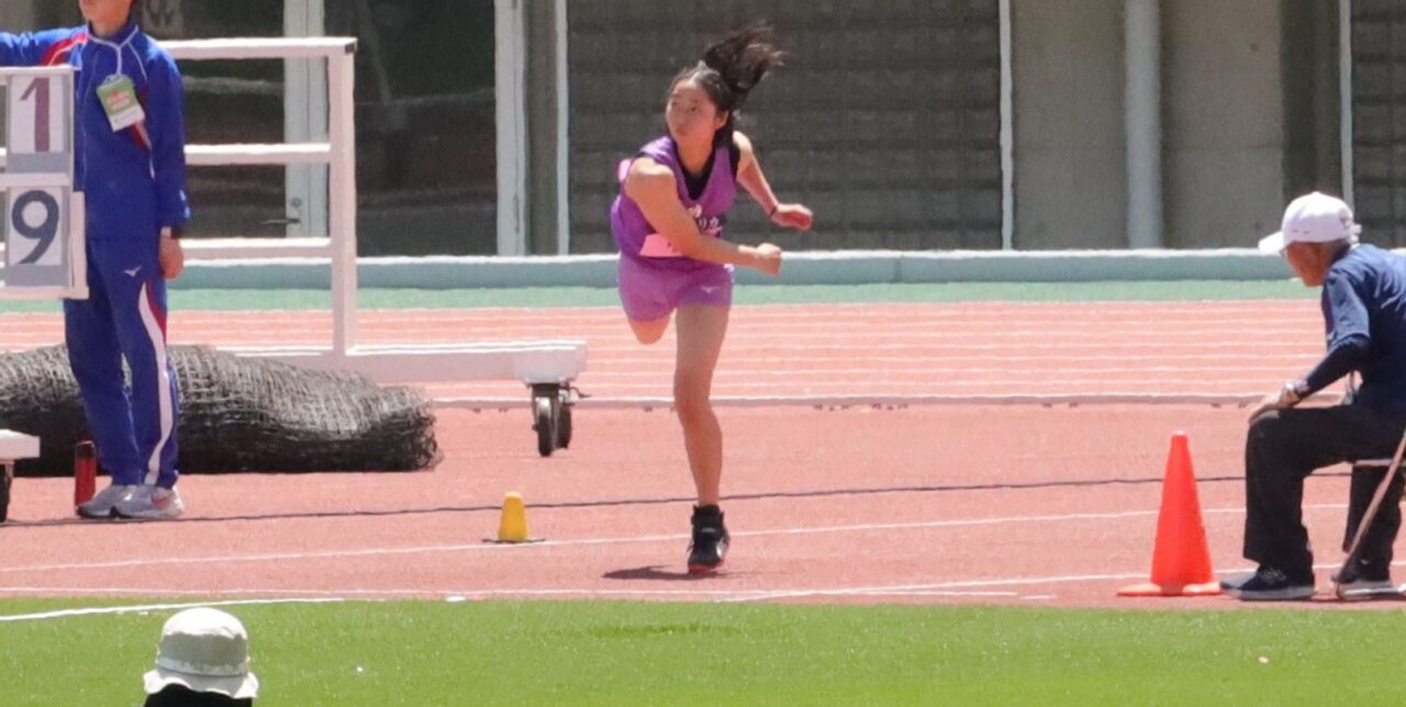 女子やり投げ優勝・川合小想(資料写真) 【大阪体育大学】