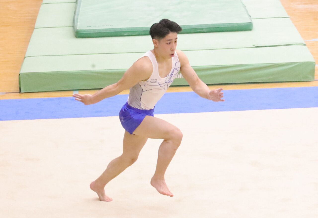 福島琉斗（スポーツ科学部２年、大阪体育大学浪商高校） 【大阪体育大学】