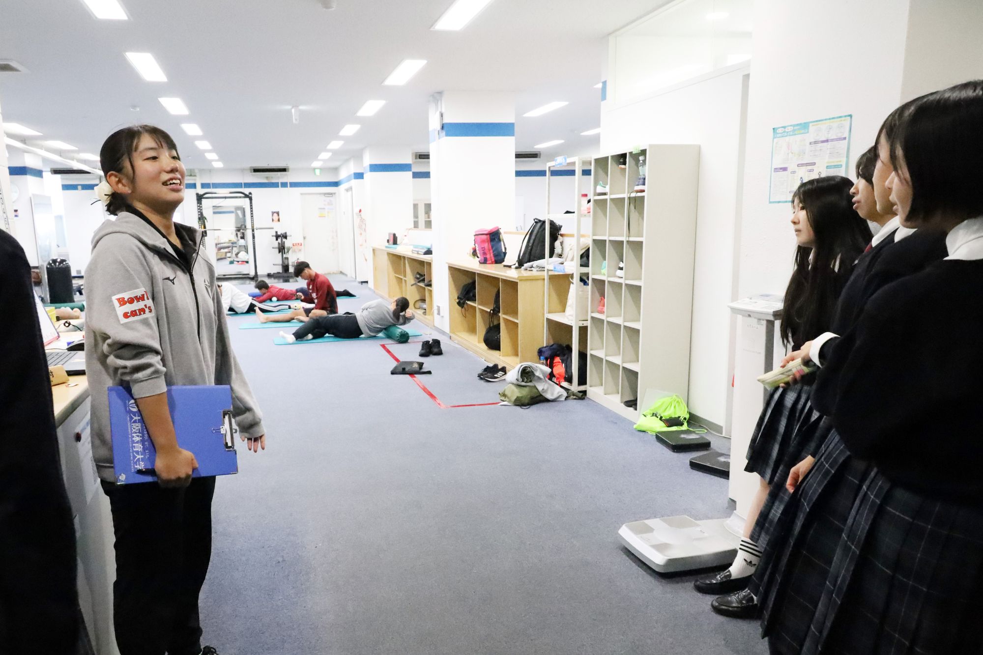 井内菜摘さん(教育学部3年、大阪・近畿大学附属高校)