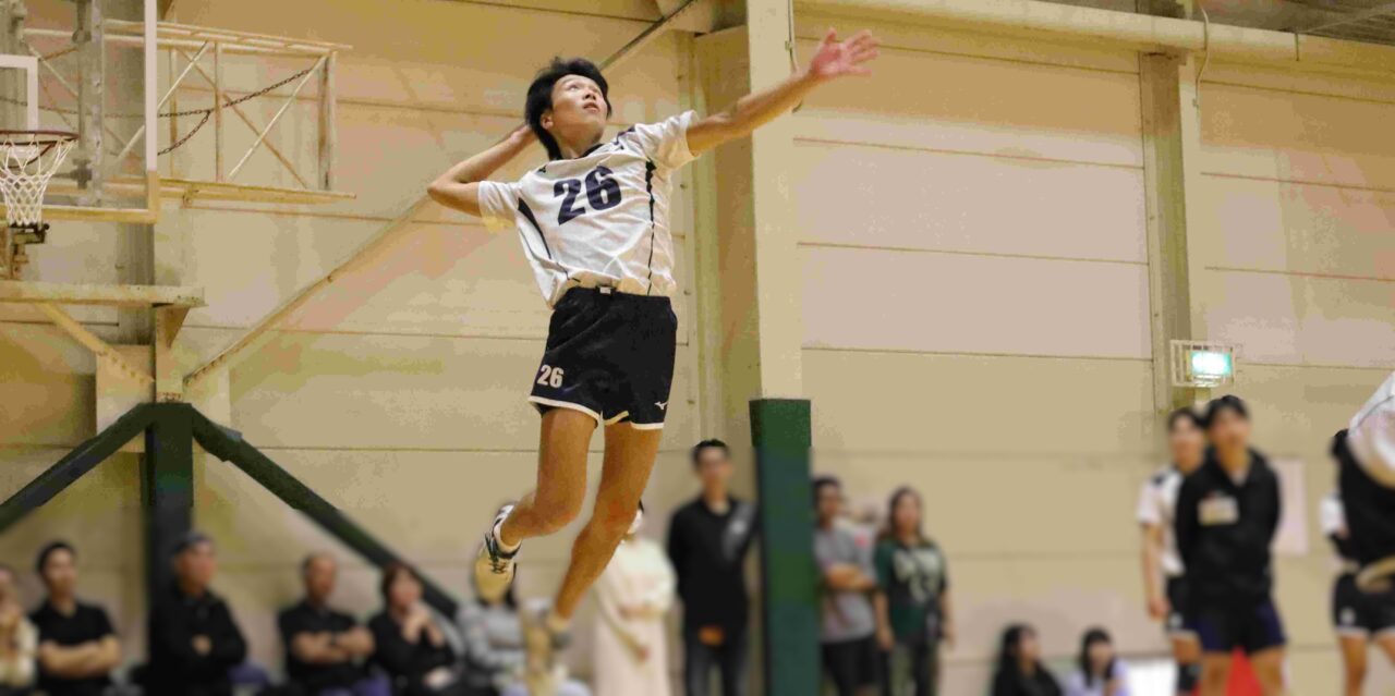高岡航輝（スポーツ科学部２年、神戸学院大学附属高校） 【大阪体育大学】