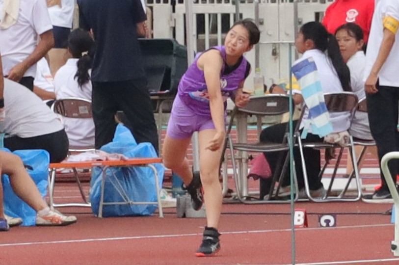 川合小想（体育学部４年、松阪商業高校） 【大阪体育大学】