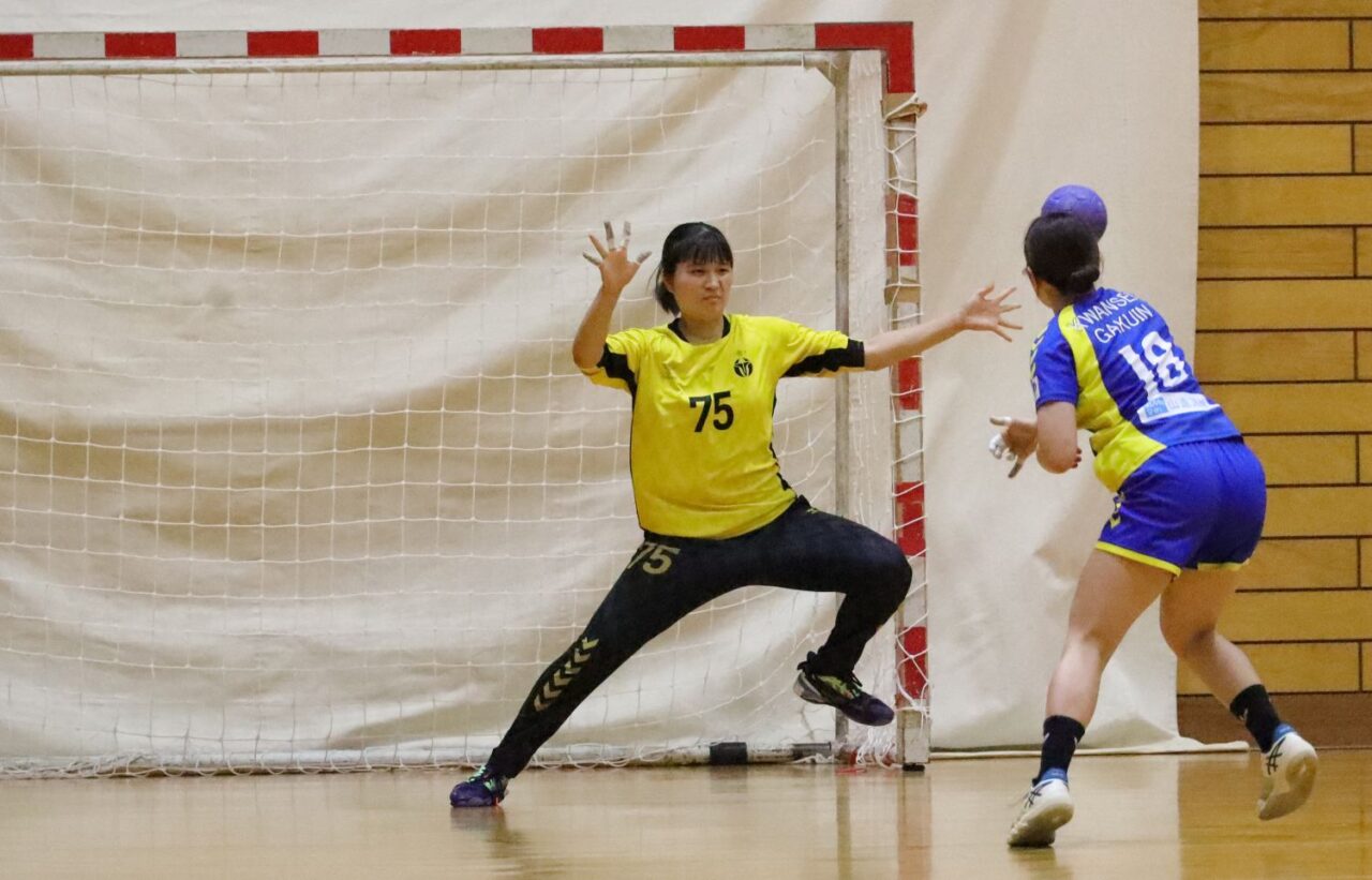 優秀選手　尾崎羽南（スポーツ科学部２年、山口・高水高校）
【大阪体育大学】