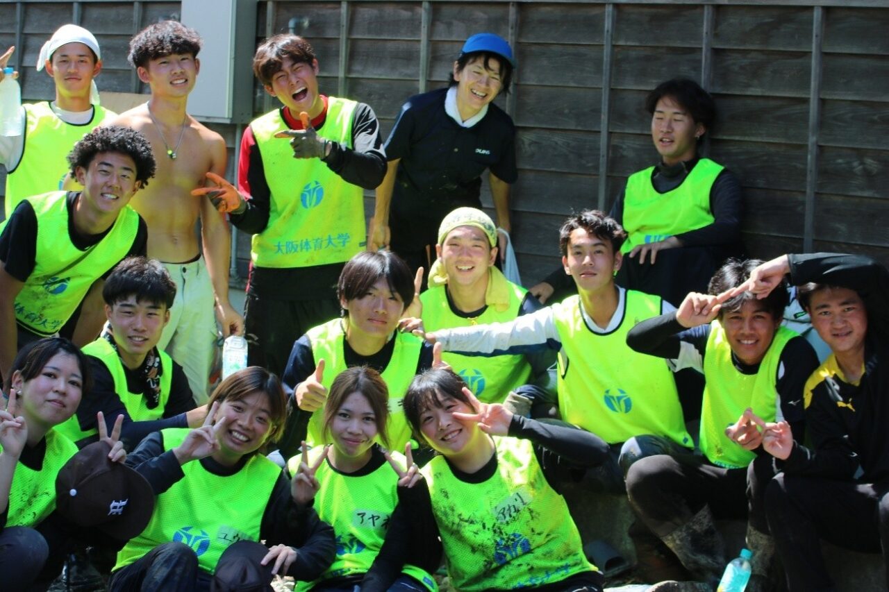 最終日も無事作業を終え、笑顔