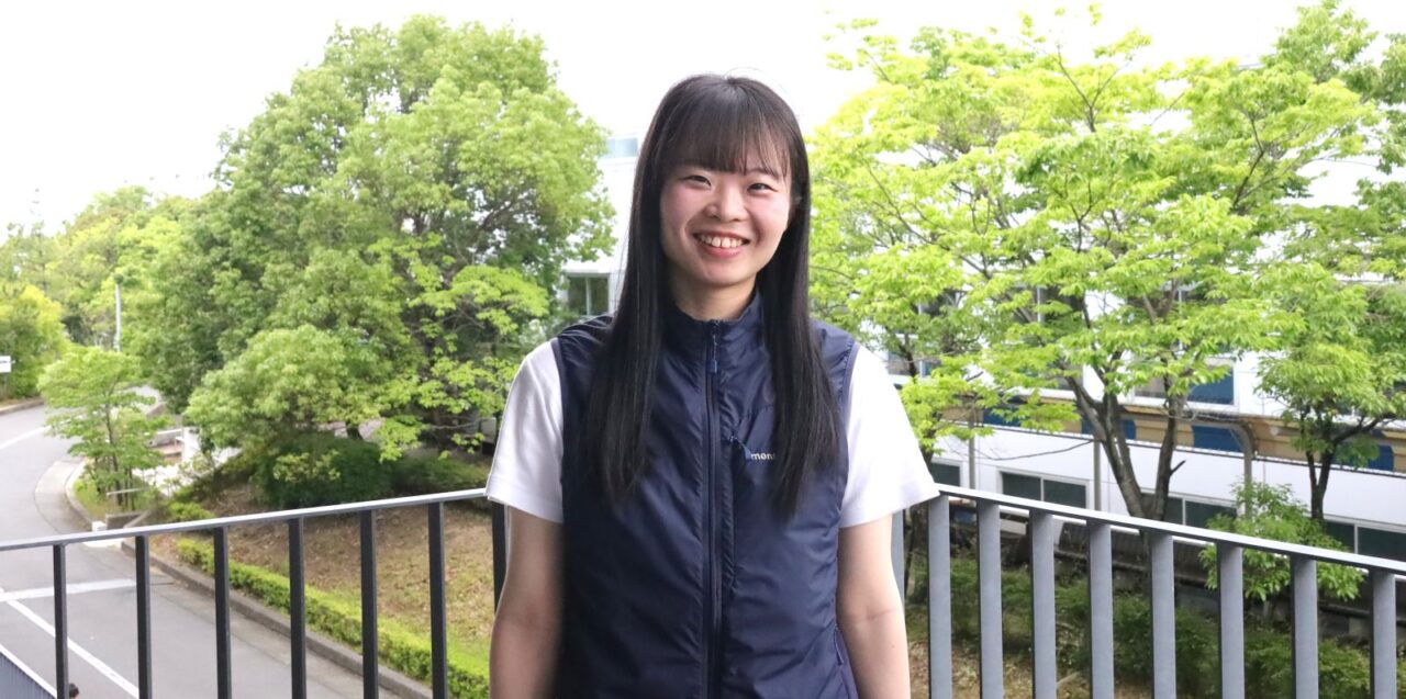 北村綾菜さん（教育学部４年、石川・小松明峰高校）
【大阪体育大学】

