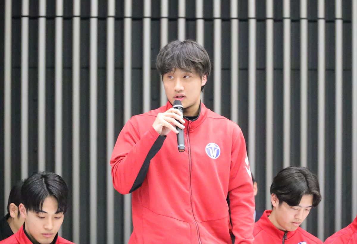 高尾勇羽(ゆう、3年、香川中央高校) 【大阪体育大学】