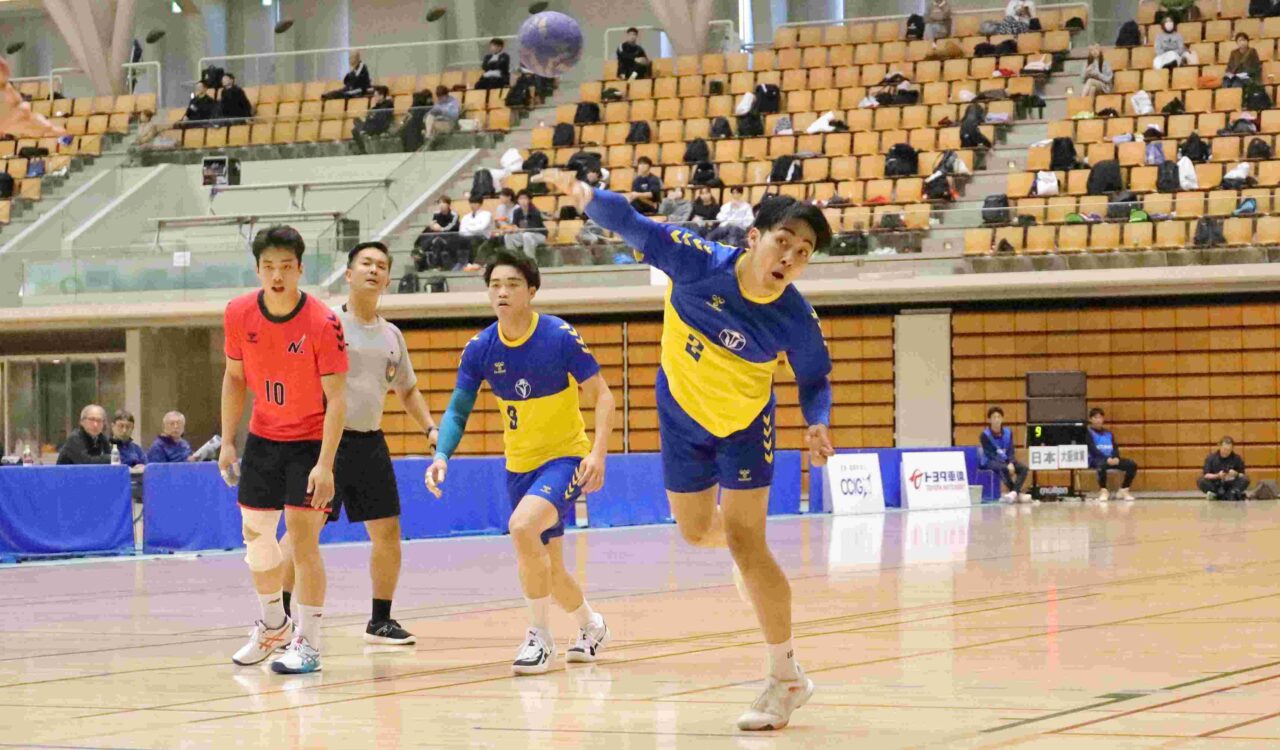 橘光太郎（体育学部３年、大阪体育大学浪商高校）
【大阪体育大学】