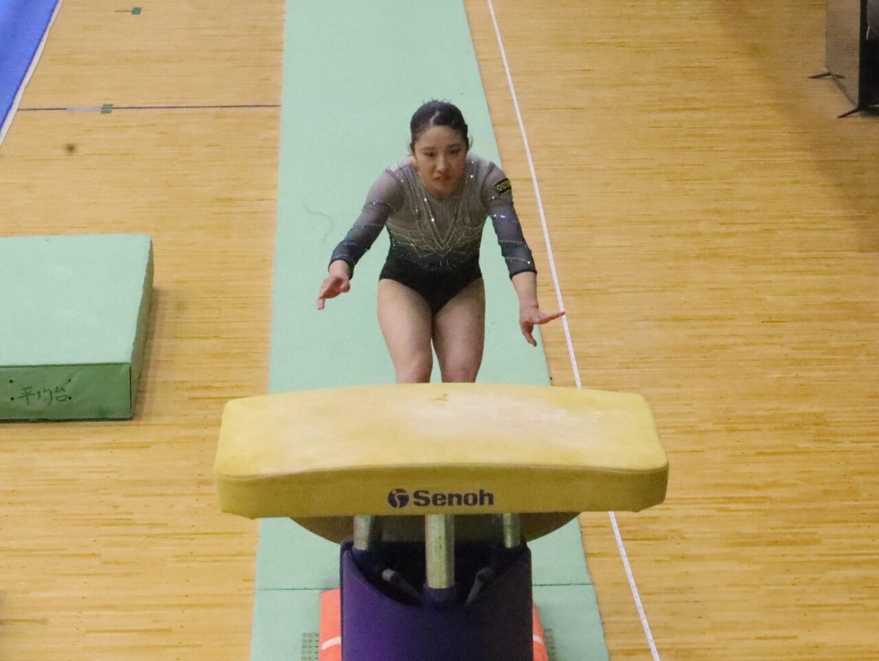 鈴木美弥乃（みやの、スポーツ科学部１年、兵庫・甲子園学院高校） 【大阪体育大学】