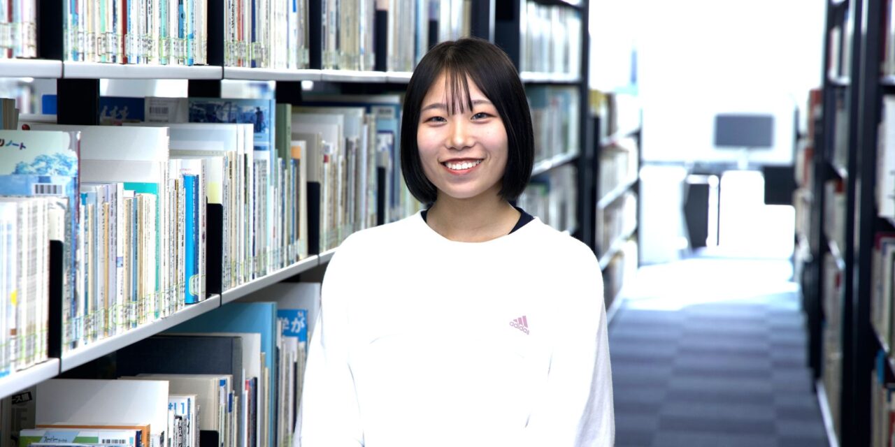 大阪体育大学体育学部４年・西川陽菜（はるな）さん（アスレティックトレーニングコース、兵庫県立姫路南高校）
【大阪体育大学】