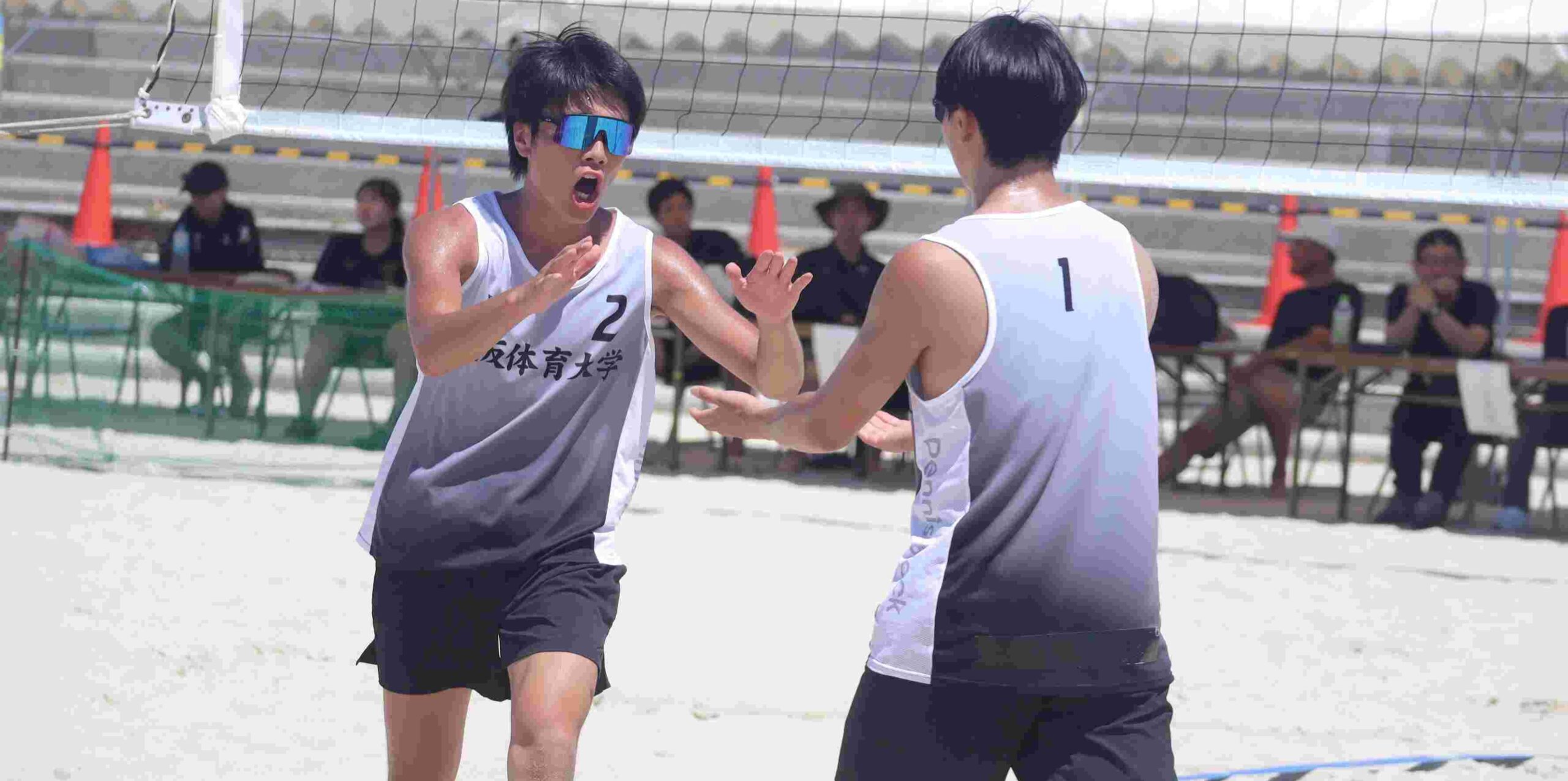 ビーチバレー関西インカレ 男子は松本・高岡ペア（大阪体育大学）が初