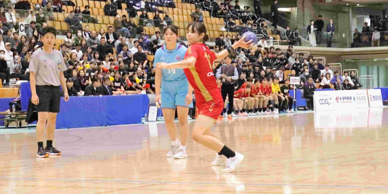 優秀選手賞の中尾藍 【大阪体育大学】