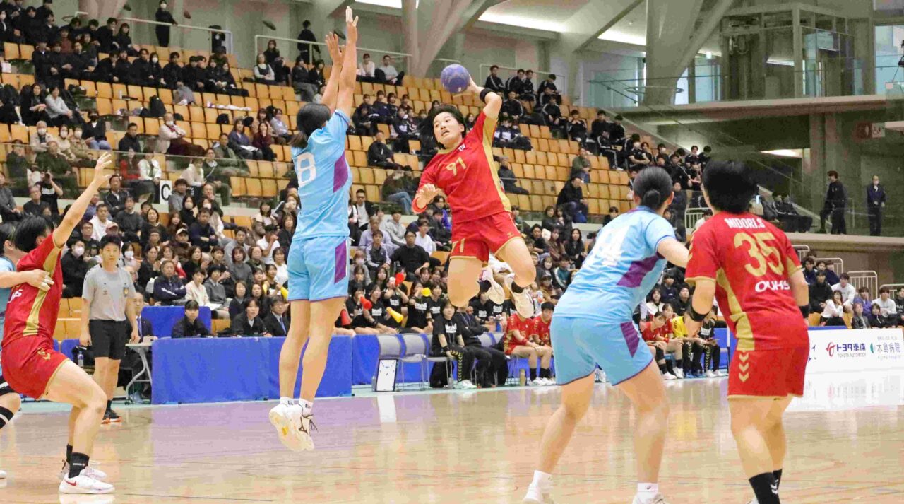 優秀選手賞の奥山紗彩 【大阪体育大学】