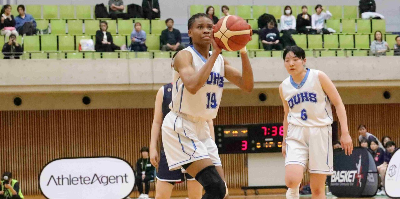 アイエビドゥン・グレイス（体育学部３年、岡山・倉敷翠松高校、資料写真） 【大阪体育大学】