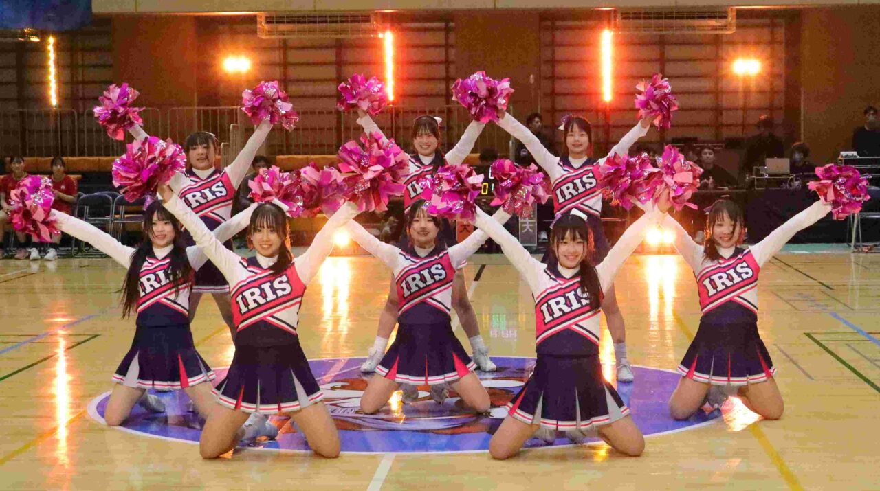 オープニングセレモニーを務めた日根野高校ダンス部ＩＲＩＳ 【大阪体育大学】