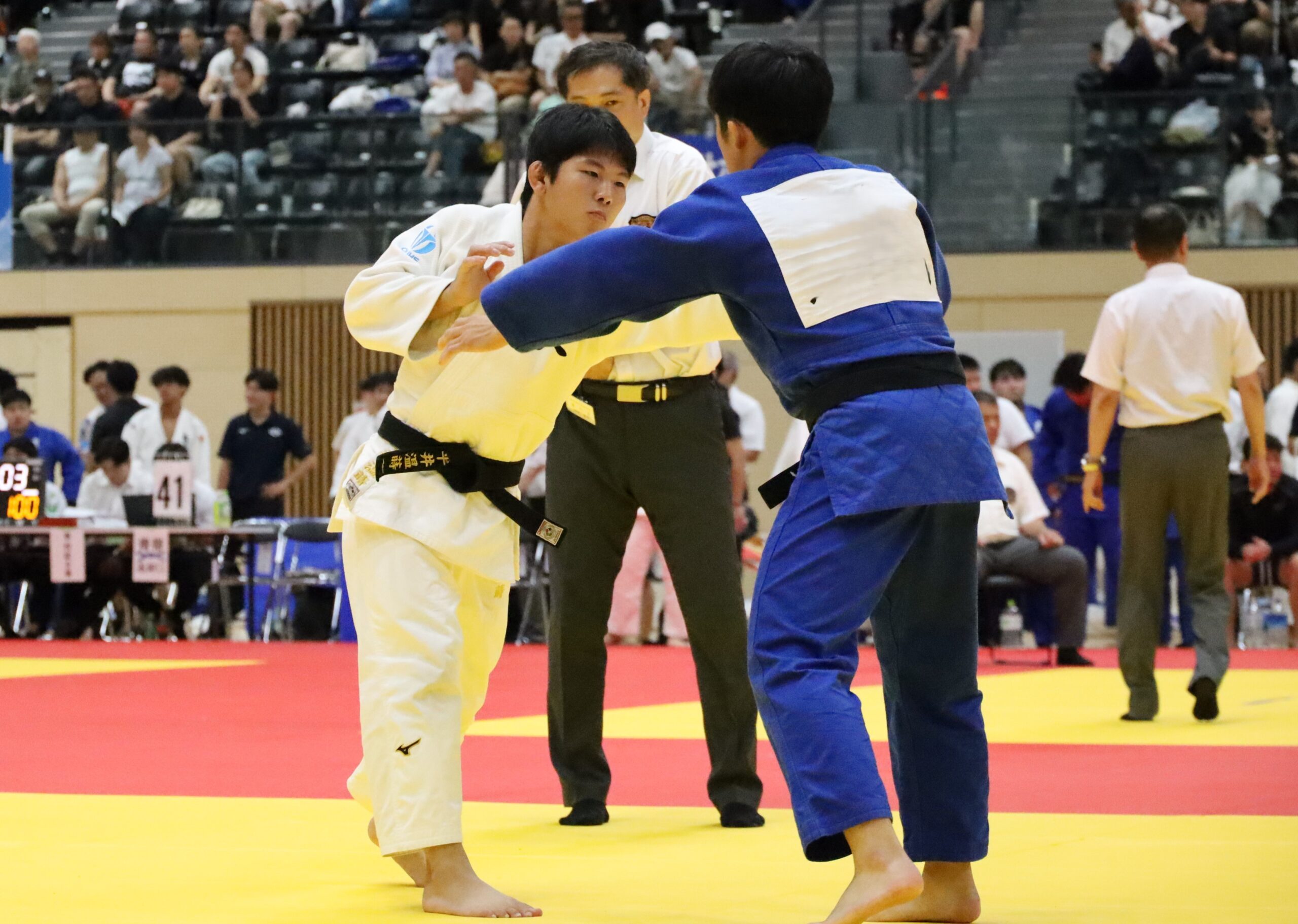 男子66㌔級・平井温蒔(スポーツ科学部1年、和歌山・箕島高校)
【大阪体育大学】