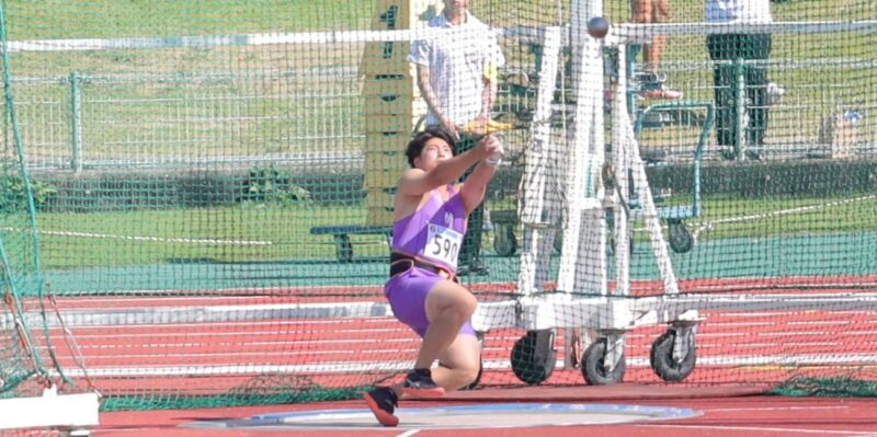 加藤希歩(スポーツ科学部2年、和歌山商業高校) 【大阪体育大学】