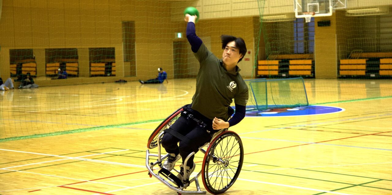大阪体育大学教育学部３年・河名奏哲（そうてつ）さん（保健体育教育コース、山口・西京高校）
【大阪体育大学】
