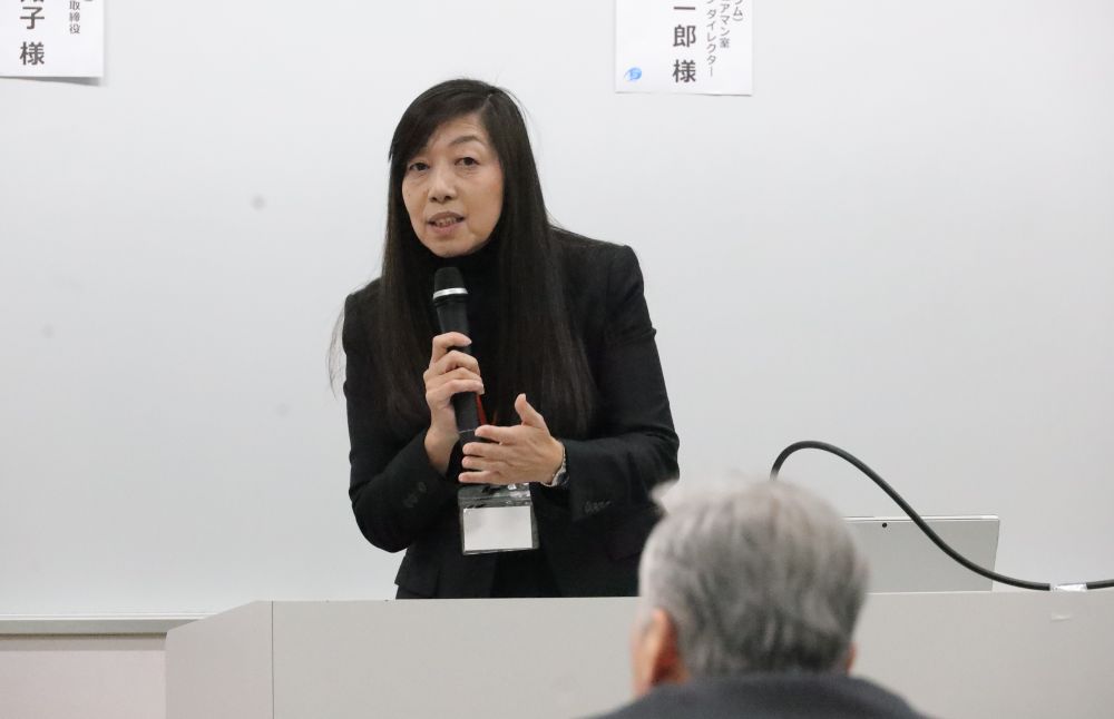 龍谷大学経営学部教授で日本バレーボール協会理事・社会貢献委員会委員長の松永敬子さん
【大阪体育大学】