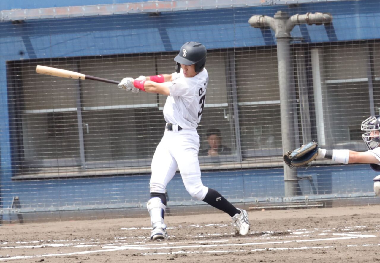 松岡映維人（えいと、スポーツ科学部２年、岡山・倉敷商業高校）
【大阪体育大学】