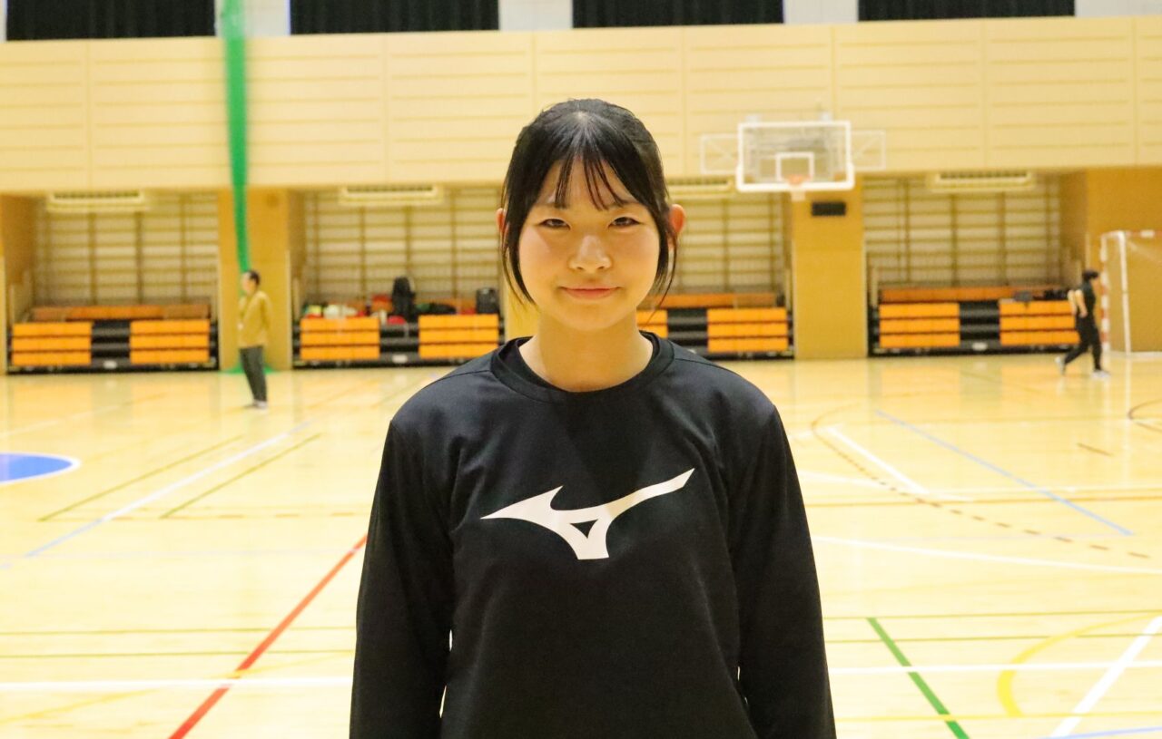 水田百香さん（スポーツ科学部１年、兵庫・明石北高校）　
【大阪体育大学】