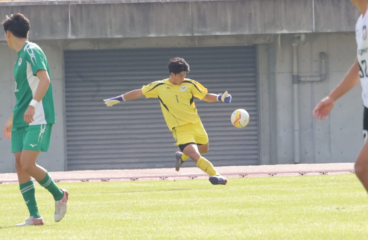 GK長野大河(体育学部4年、島根・立正大学淞南高校) 【大阪体育大学】
