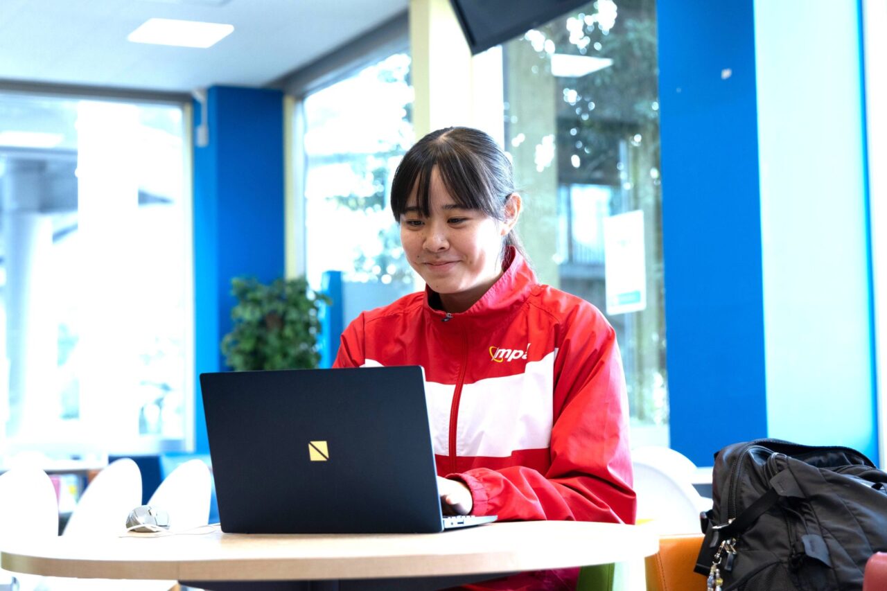 中尾藍さん
【大阪体育大学】