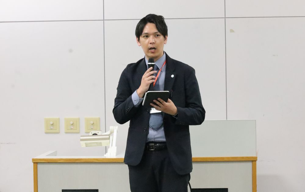 実行委員長を務めた沼田薫樹講師
【大阪体育大学】