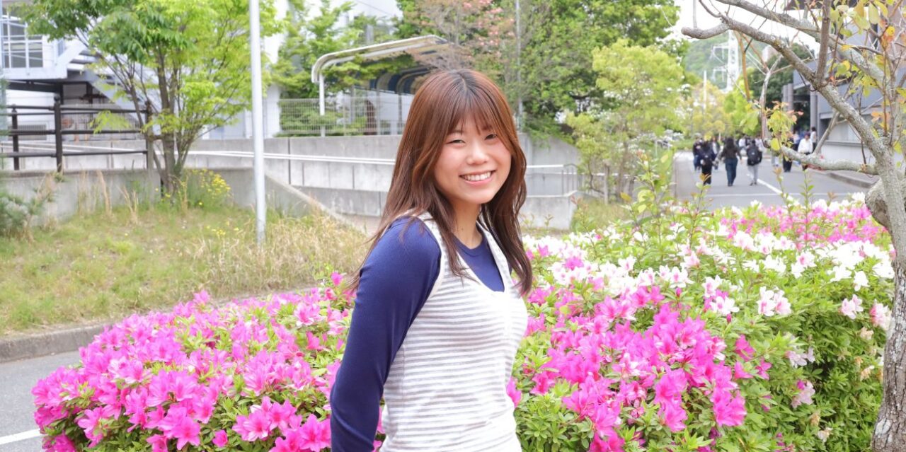大阪体育大学スポーツ科学部１年・齊藤みさきさん（長野西高校）
【大阪体育大学】