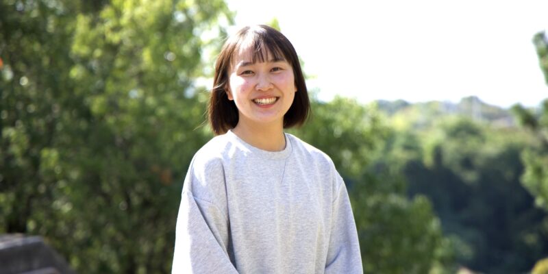 大阪体育大学体育学部４年・安井愛さん（スポーツ心理・カウンセリングコース、ECC学園高校） 【大阪体育大学】