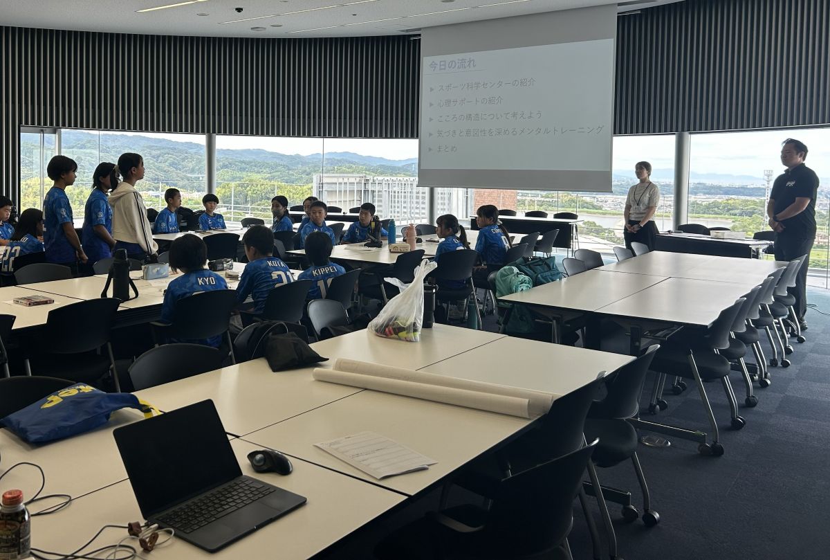 スポーツ心理学の講義を受講
【大阪体育大学】