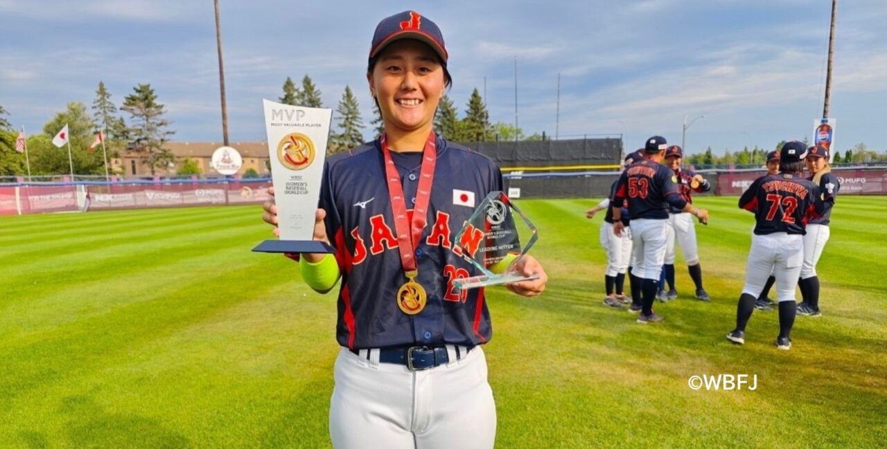 白石美優(外野手、阪神タイガースWomen、資料写真)
【WBFJ】
