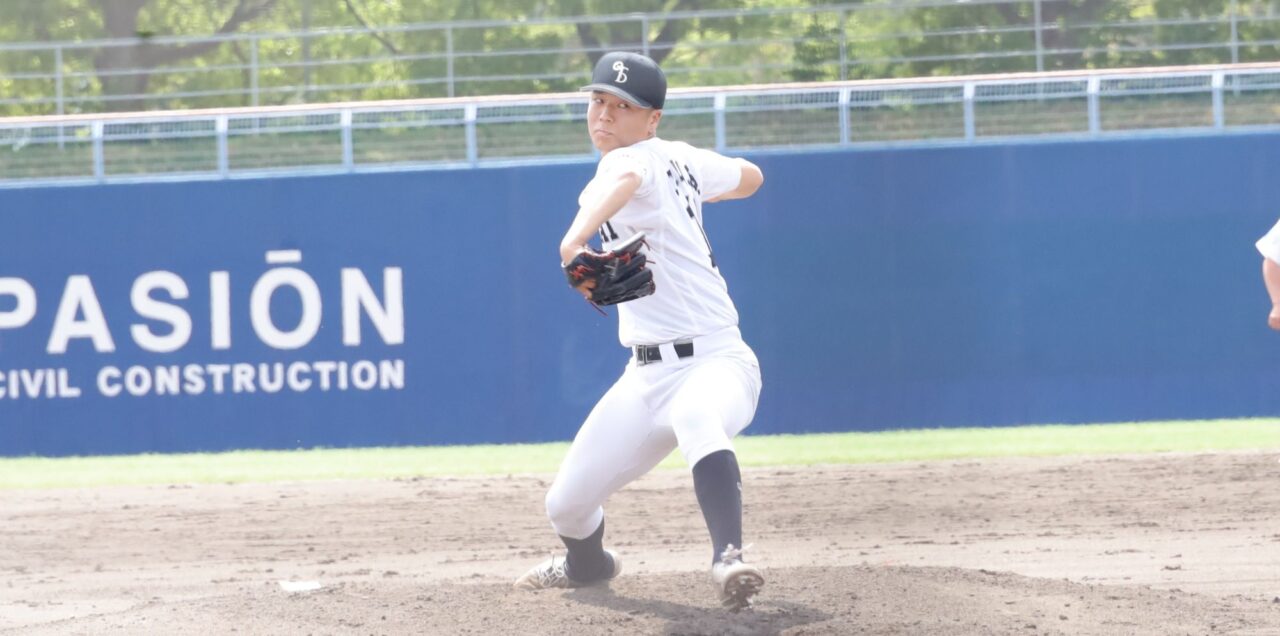 敢闘賞 高田純誠(体育学部4年、兵庫・報徳学園高校)
【大阪体育大学】