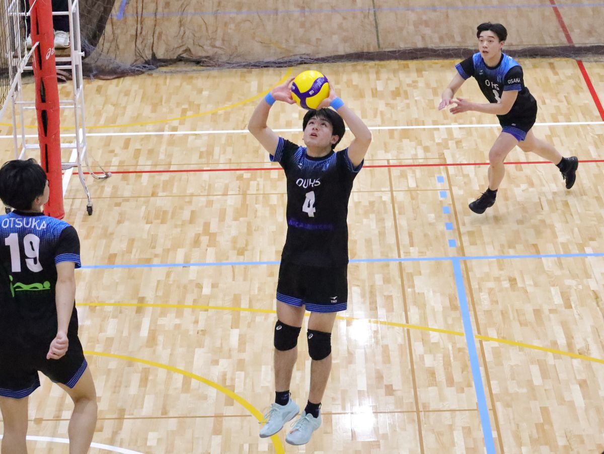 セッター・高倉快周 【大阪体育大学】