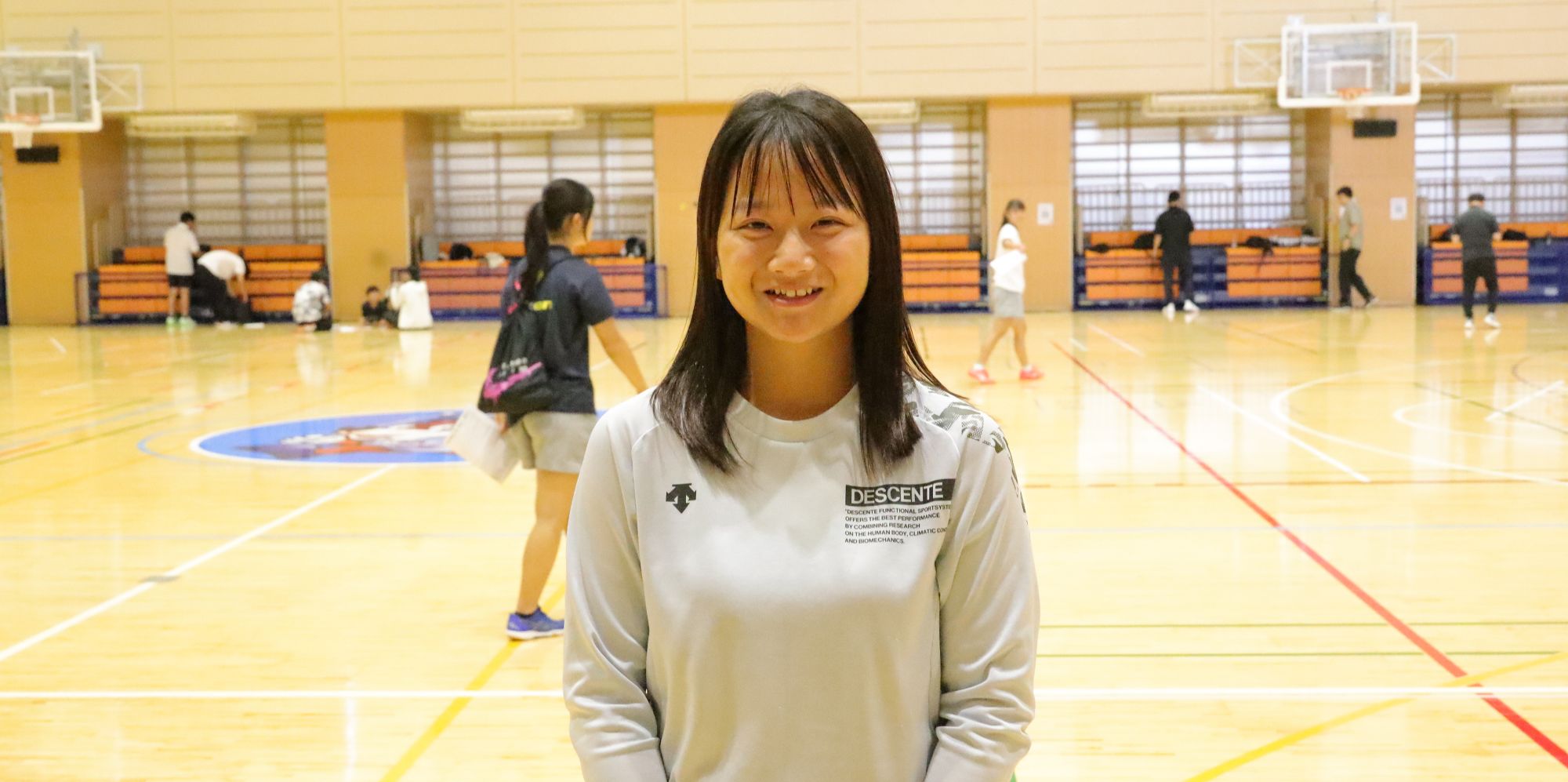 津守愛美さん（スポーツ科学部２年、奈良・高田商業高校）
【大阪体育大学】