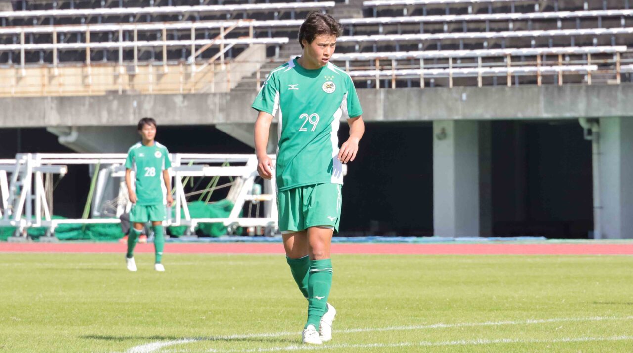 FW上岡士恩(しおん、スポーツ科学部1年、広島県瀬戸内高校) 【大阪体育大学】