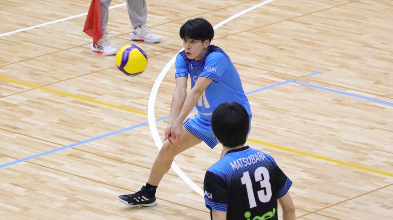 リベロ・山本泰地 【大阪体育大学】