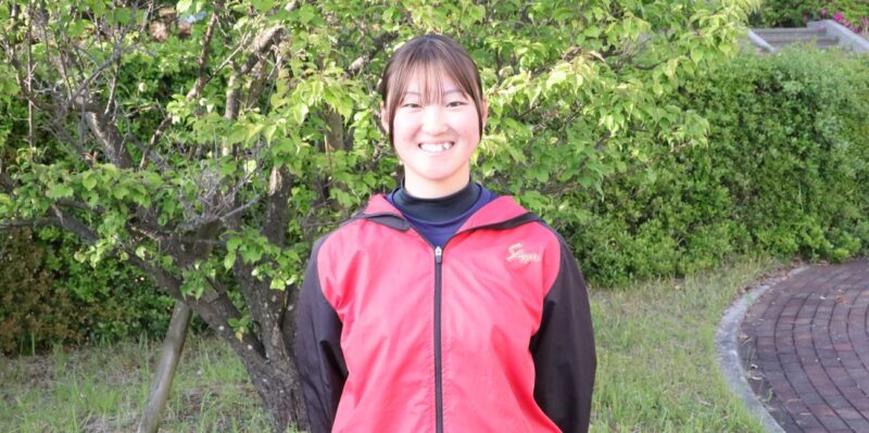 大阪体育大学教育学部１年・吉村蒼（あおい）さん（熊本・玉名女子高校） 【大阪体育大学】