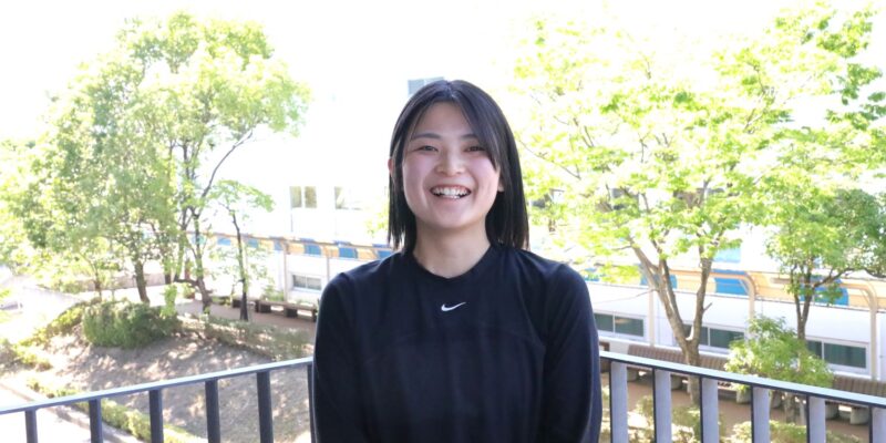 河部弥邦さん(体育学部4年、大阪体育大学浪商高校) 【大阪体育大学】