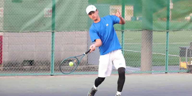 村上慈英主将（体育学部３年、福岡・柳川高校）【大阪体育大学】