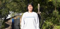 西込茉那さん（スポーツ科学部２年、愛知・星城高校） 【大阪体育大学】