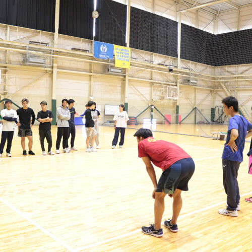 ドッジビー試合開始