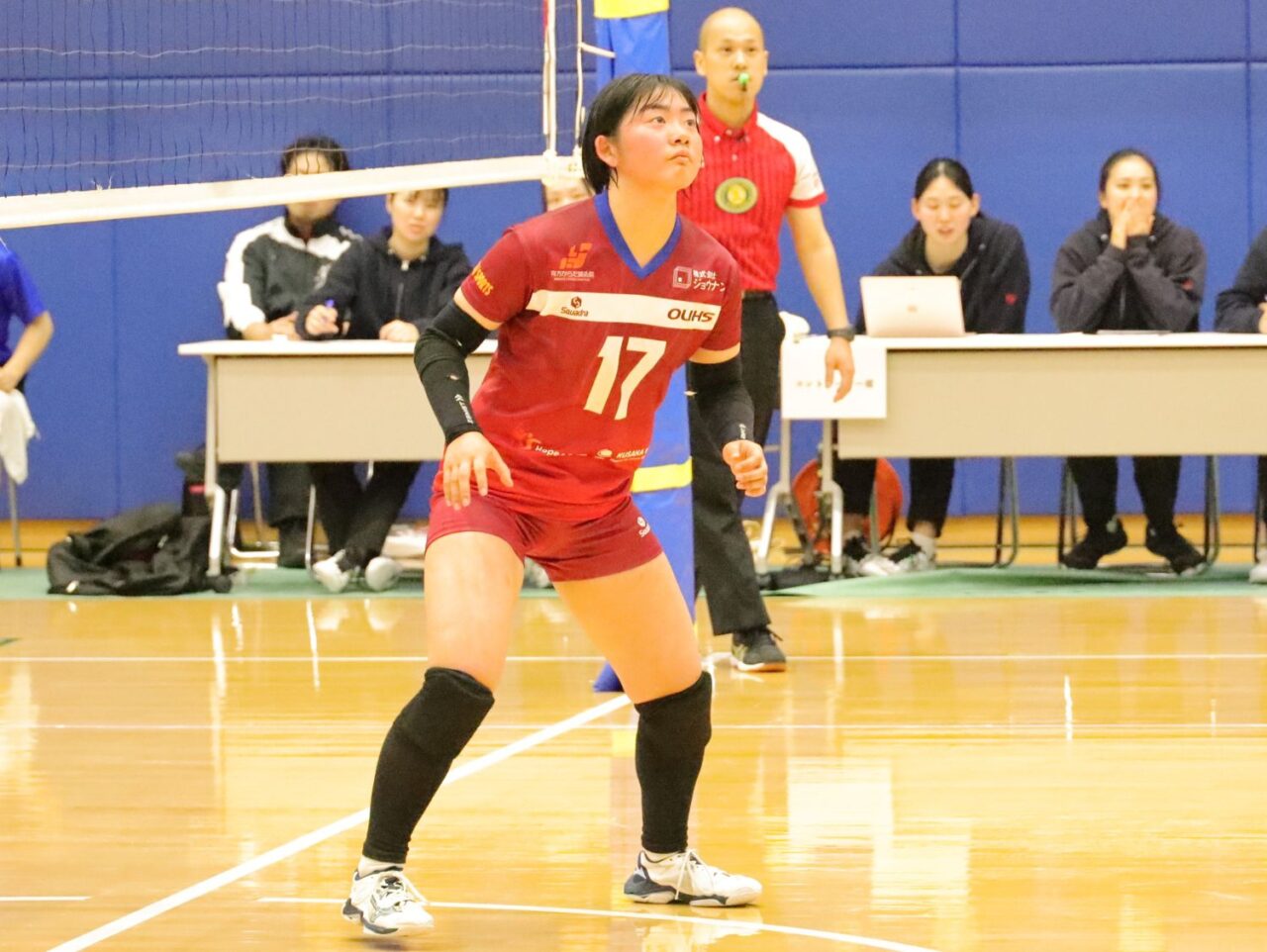 眞田來玲彩（スポーツ科学部１年、宮崎・日南学園高校）
【大阪体育大学】