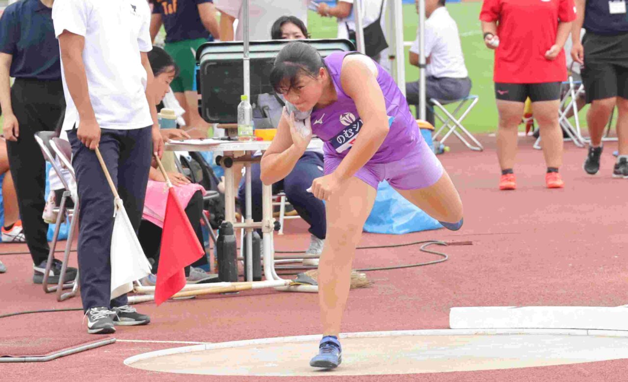 武田光里（体育学部３年、奈良・添上高校） 【大阪体育大学】