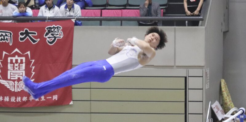 山﨑海音(スポーツ科学部2年、鹿児島・出水商業高校) 【大阪体育大学】